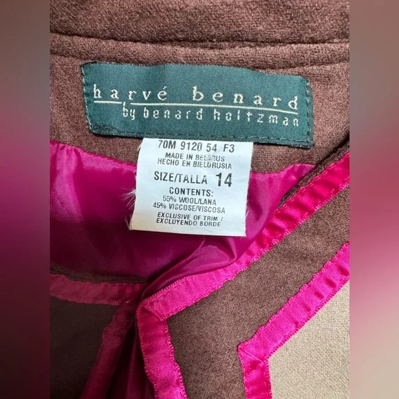 Harve Benard wool blend coat - Picture 12 of 12